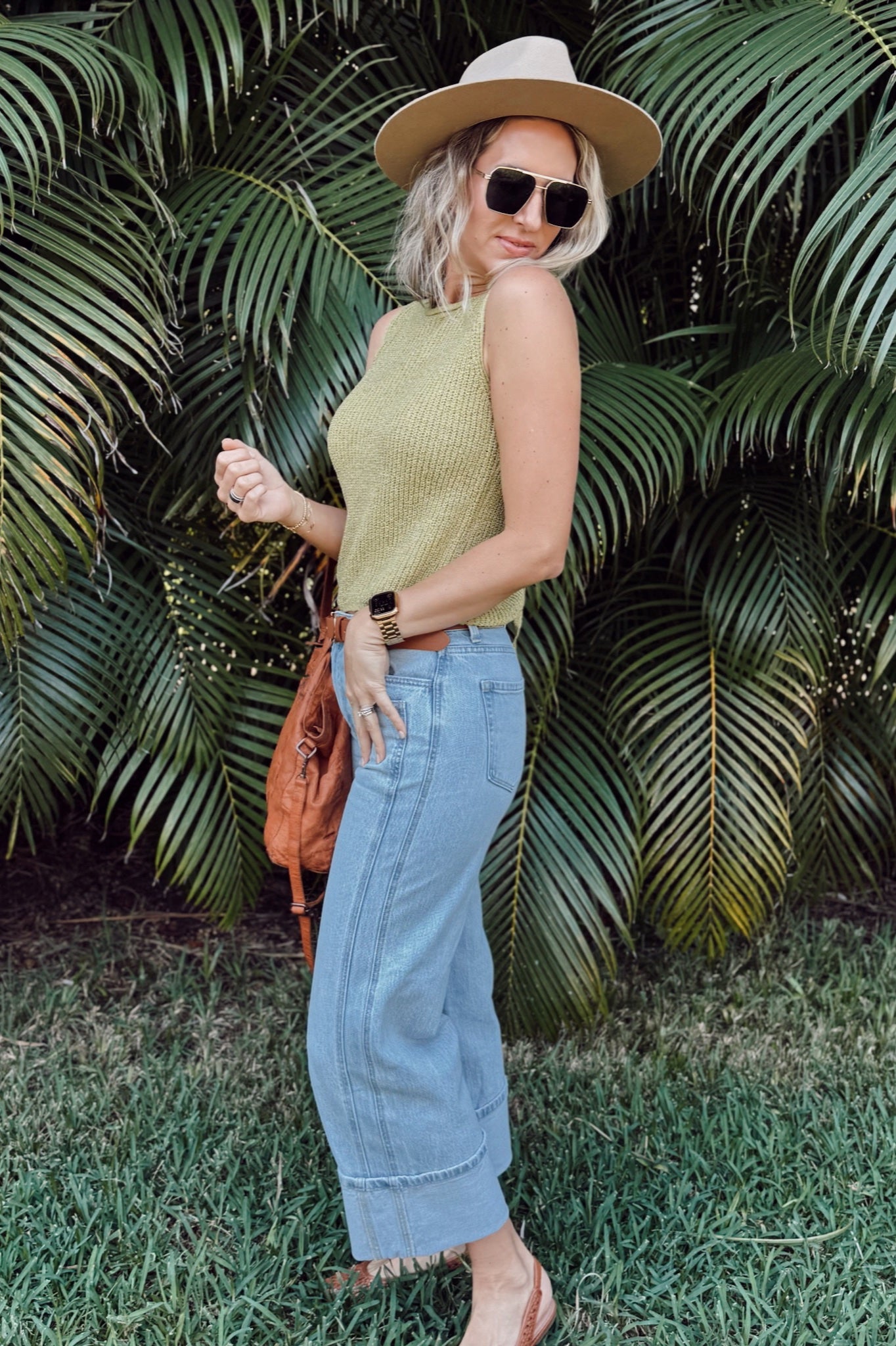 The Kris Wide Leg Denim- Light Wash