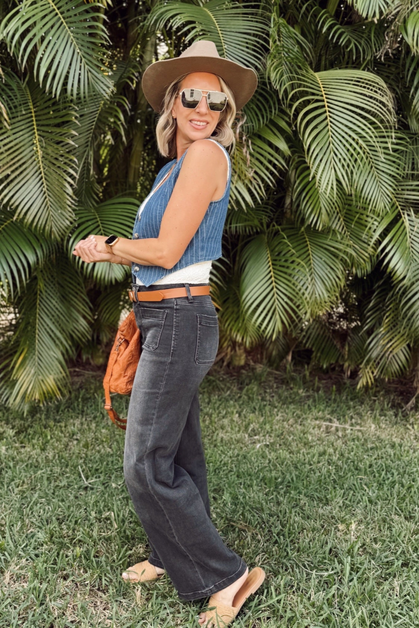 The Olivia High Rise Trouser